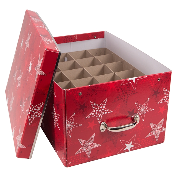 Bigso Box of Sweden - Engla Box til Julepynt - Christmas Red