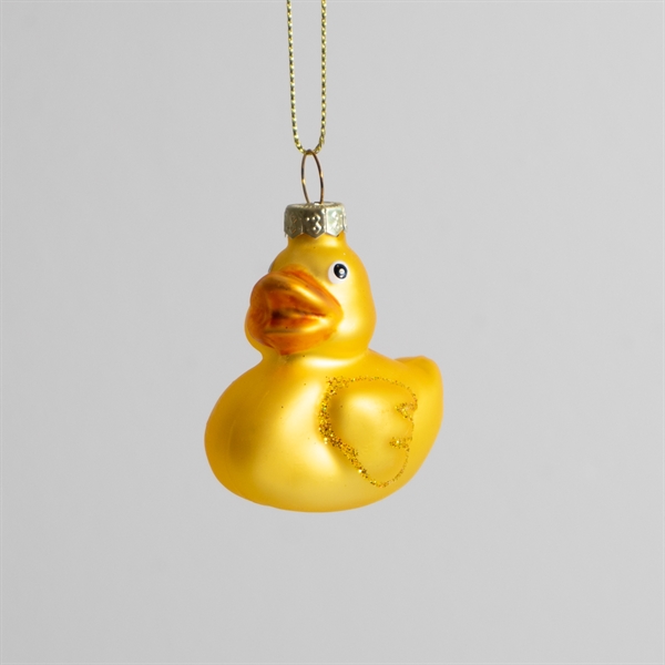 Glaskugle - Golden Duck