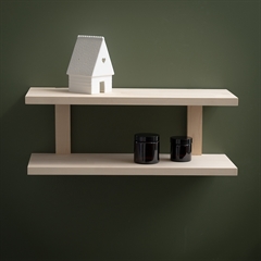 NAW hylde i Birketræ - Two Shelf