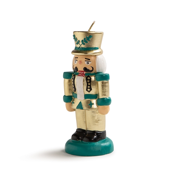 Klevering Stearinlys - Nutcracker, Gold