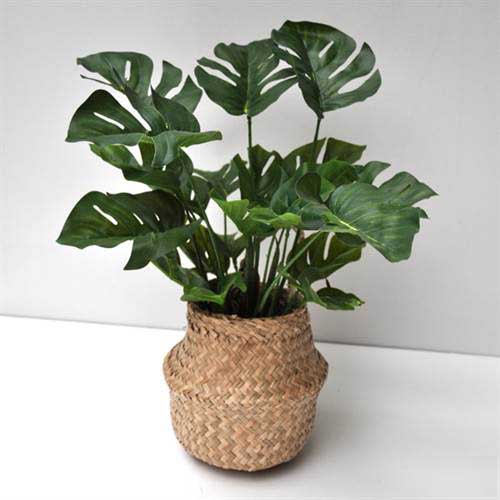 Kunstig plante - 30 cm. Monstera