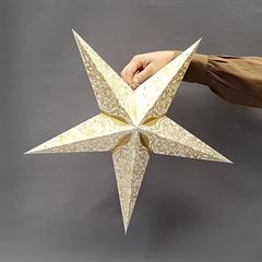 Starlightz Stjernelampe - Small Raja, guld 50 cm.